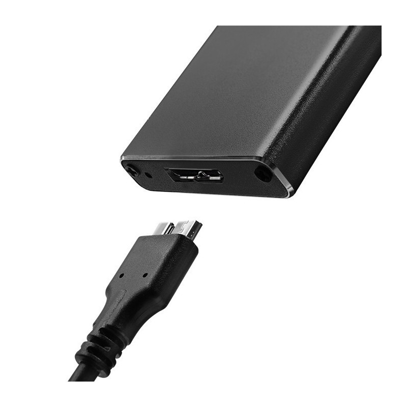 Obudowa | kieszeń do dysków SSD M.2 SATA | NGFF | USB 3.0 Obudowa | kieszeń do dysków SSD M.2 SATA | NGFF | USB 3.0