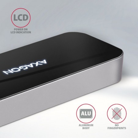 HMC-6H4A Wieloportowy hub 4x USB-A + HDMI, USB-C 3.2 Gen 1, PD 100W, 20cm USB-C kabel HMC-6H4A Wieloportowy hub 4x USB-A + HDMI, USB-C 3.2 Gen 1, PD 100W, 20cm USB-C kabel