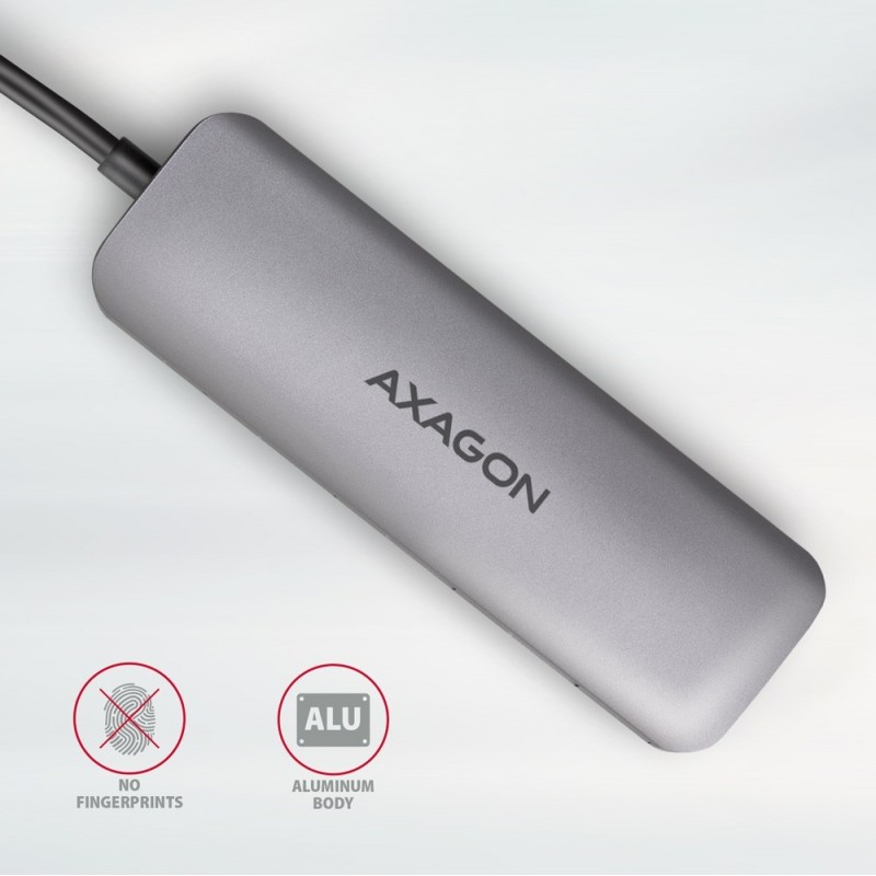 HMC-HCR3A Wieloportowy hub 3x USB-A + HDMI + SD/microSD, USB-C 3.2 Gen1, 20cm USB-C kabel HMC-HCR3A Wieloportowy hub 3x USB-A + HDMI + SD/microSD, USB-C 3.2 Gen1, 20cm USB-C kabel