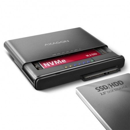 ADSA-CC Adapter USB-C 10Gbps NVMe M.2 2.5/3.5 SSD&HDD Clone Master 2 ADSA-CC Adapter USB-C 10Gbps NVMe M.2 2.5/3.5 SSD&HDD Clone Master 2