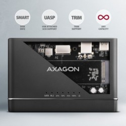 ADSA-CC Adapter USB-C 10Gbps NVMe M.2 2.5/3.5 SSD&HDD Clone Master 2 ADSA-CC Adapter USB-C 10Gbps NVMe M.2 2.5/3.5 SSD&HDD Clone Master 2