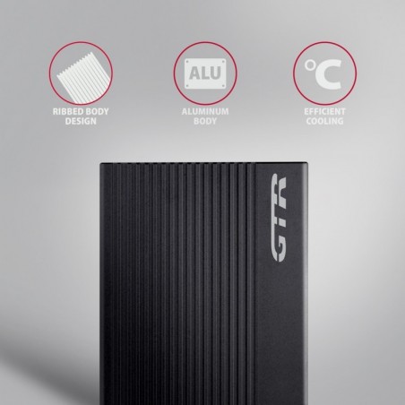 EE25-GTR Obudowa zewnętrzna aluminiowa USB3.2 Gen 2 - SATA 6G 2.5" SSD/HDD EE25-GTR Obudowa zewnętrzna aluminiowa USB3.2 Gen 2 - SATA 6G 2.5" SSD/HDD