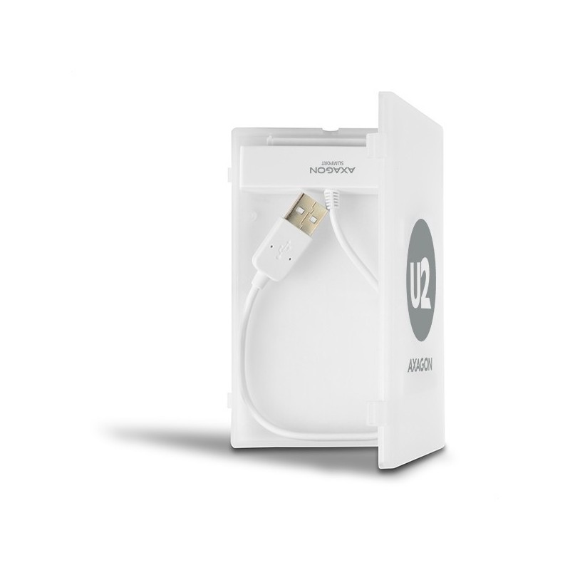 ADSA-1S Adapter USB 2.0 SATA do szybkiego przyłączenia 2.5" SSD/HDD Z pudełkiem ADSA-1S Adapter USB 2.0 SATA do szybkiego przyłączenia 2.5" SSD/HDD Z pudełkiem