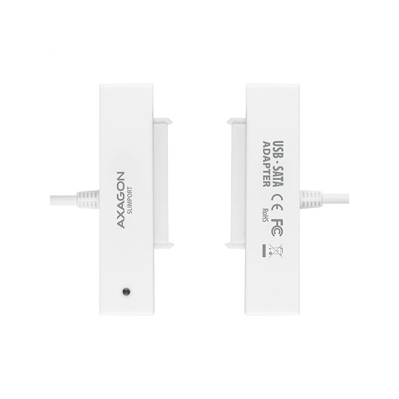 ADSA-1S Adapter USB 2.0 SATA do szybkiego przyłączenia 2.5" SSD/HDD Z pudełkiem ADSA-1S Adapter USB 2.0 SATA do szybkiego przyłączenia 2.5" SSD/HDD Z pudełkiem