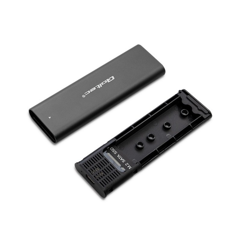 Obudowa | kieszeń do dysków M.2 SATA SSD | NGFF | USB typ C Obudowa | kieszeń do dysków M.2 SATA SSD | NGFF | USB typ C