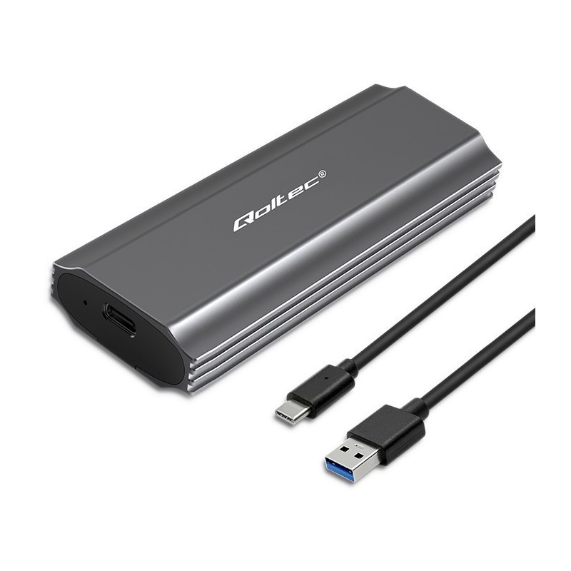 Obudowa | kieszeń NV2271 na dysk M.2 SSD | SATA | NVMe | USB-C | 2TB 