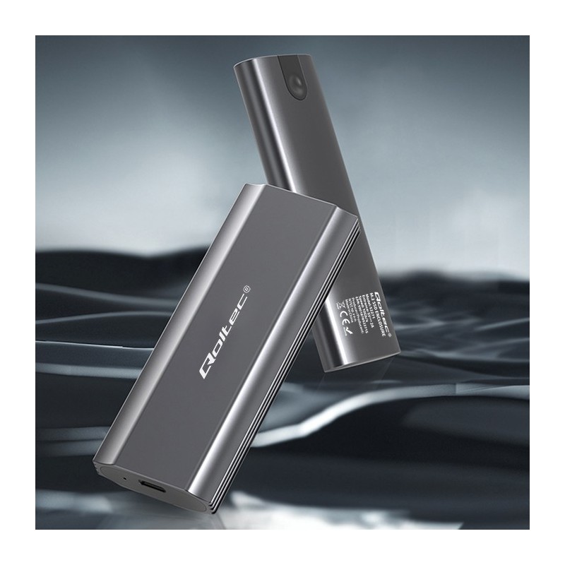 Obudowa | kieszeń NV2271 na dysk M.2 SSD | SATA | NVMe | USB-C | 2TB 