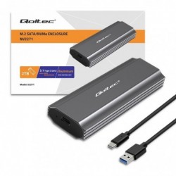 Obudowa | kieszeń NV2271 na dysk M.2 SSD | SATA | NVMe | USB-C | 2TB Obudowa | kieszeń NV2271 na dysk M.2 SSD | SATA | NVMe | USB-C | 2TB