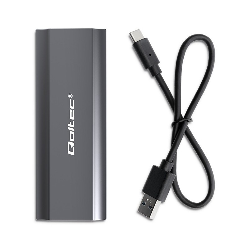 Obudowa | kieszeń NV2271 na dysk M.2 SSD | SATA | NVMe | USB-C | 2TB 