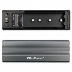Obudowa | kieszeń na dysk SSD M.2 | SATA | NGFF | USB-C | Super speed 6Gb/s | 2TB | Szara Obudowa | kieszeń na dysk SSD M.2 | SATA | NGFF | USB-C | Super speed 6Gb/s | 2TB | Szara