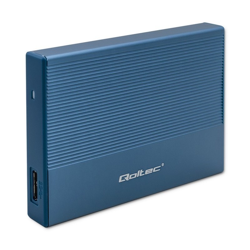 Obudowa | Kieszeń na dysk SSD HDD 2.5" | SATA | USB 3.0 | Super speed 5Gb/s | 2TB | Niebieskia Obudowa | Kieszeń na dysk SSD HDD 2.5" | SATA | USB 3.0 | Super speed 5Gb/s | 2TB | Niebieskia