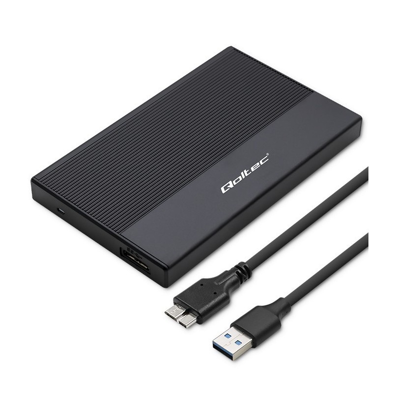 Obudowa | Kieszeń na dysk SSD HDD 2.5 cala | SATA | USB 3.0 | Super  speed 5Gb/s | 2TB | Czarna