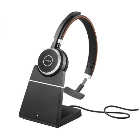 Słuchawki Evolve 65 TE Link 390a MS Mono Stand 
