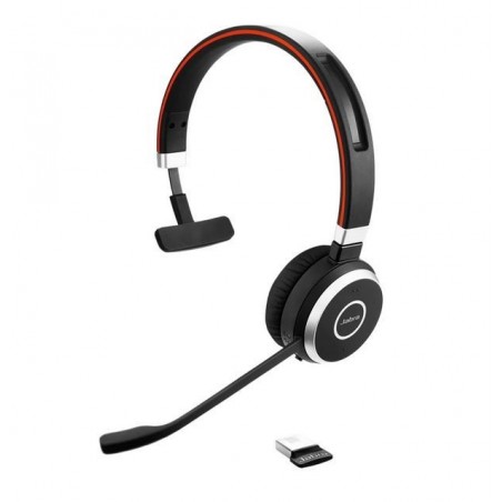 Słuchawki Evolve 65 TE Link 390a MS Mono Stand Słuchawki Evolve 65 TE Link 390a MS Mono Stand