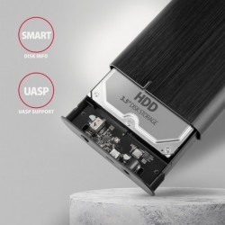 EE35-A6C Obudowa zewnętrzna aluminiowa USB 3.2 Gen1 SATA 6G 3.5" EE35-A6C Obudowa zewnętrzna aluminiowa USB 3.2 Gen1 SATA 6G 3.5"