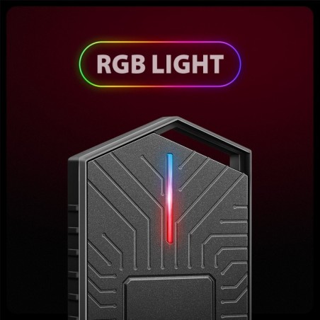 EEM2-GAM Obudowa zewnętrzna aluminiowa USB-C 3.2 Gen 2 M.2 NVMe/SATA SSD Gaming EEM2-GAM Obudowa zewnętrzna aluminiowa USB-C 3.2 Gen 2 M.2 NVMe/SATA SSD Gaming