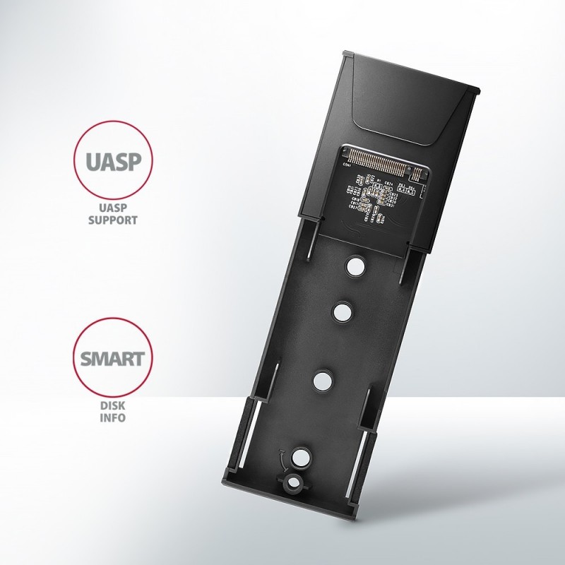EEM2-GTS2 Obudowa zewnętrzna aluminiowa bezśrubowa USB-C 3.2 Gen 2 M.2 NVMe & SATA SSD + USB-A - USB-C redukcja EEM2-GTS2 Obudowa zewnętrzna aluminiowa bezśrubowa USB-C 3.2 Gen 2 M.2 NVMe & SATA SSD + USB-A - USB-C redukcja