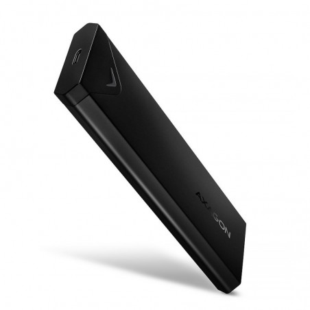 EEM2-UB2 Obudowa zewnętrzna aluminiowa, USB-C 3.2 Gen 2 - M.2 NVMe SSD, długość 42 do 80 mm Czarna