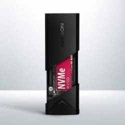 EEM2-UB2 Obudowa zewnętrzna aluminiowa, USB-C 3.2 Gen 2 - M.2 NVMe SSD, długość 42 do 80 mm Czarna EEM2-UB2 Obudowa zewnętrzna aluminiowa, USB-C 3.2 Gen 2 - M.2 NVMe SSD, długość 42 do 80 mm Czarna