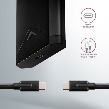 EEM2-UB2 Obudowa zewnętrzna aluminiowa, USB-C 3.2 Gen 2 - M.2 NVMe SSD, długość 42 do 80 mm Czarna EEM2-UB2 Obudowa zewnętrzna aluminiowa, USB-C 3.2 Gen 2 - M.2 NVMe SSD, długość 42 do 80 mm Czarna