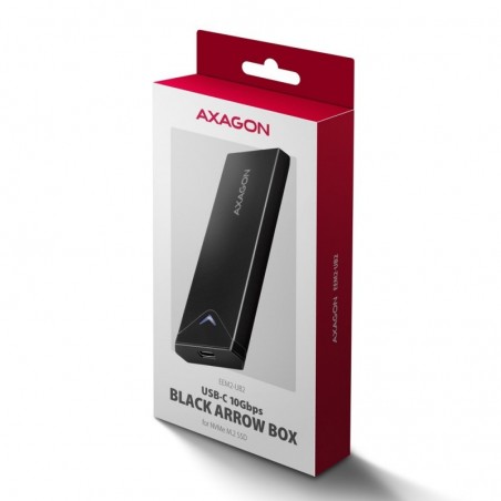 EEM2-UB2 Obudowa zewnętrzna aluminiowa, USB-C 3.2 Gen 2 - M.2 NVMe SSD, długość 42 do 80 mm Czarna EEM2-UB2 Obudowa zewnętrzna aluminiowa, USB-C 3.2 Gen 2 - M.2 NVMe SSD, długość 42 do 80 mm Czarna