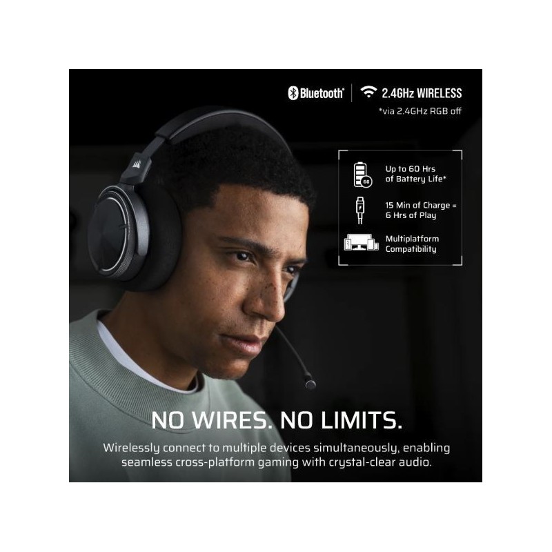 Słuchawki Virtuoso Max Wireless Carbon  Słuchawki Virtuoso Max Wireless Carbon