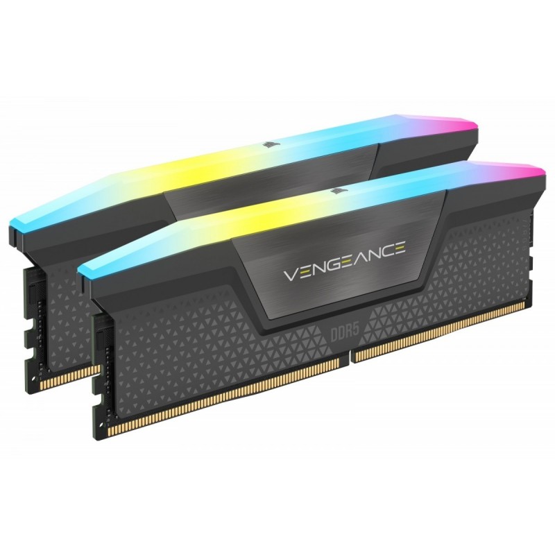 Pamięć DDR5 Vengeance RGB 32GB/6400 (2*16GB) CL36 AMD EXPO & Intel XMP Pamięć DDR5 Vengeance RGB 32GB/6400 (2*16GB) CL36 AMD EXPO & Intel XMP