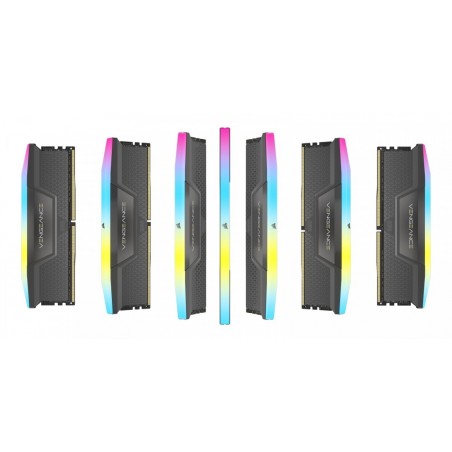 Pamięć DDR5 Vengeance RGB 32GB/6400(2*16GB) CL32 AMD EXPO & Intel XMP Pamięć DDR5 Vengeance RGB 32GB/6400(2*16GB) CL32 AMD EXPO & Intel XMP