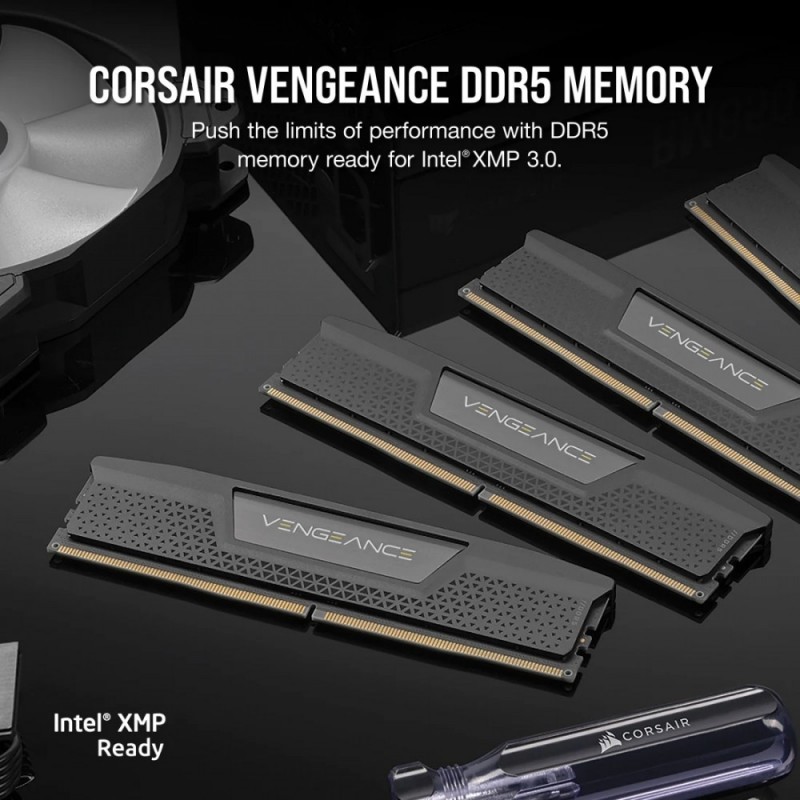 Pamięć DDR5 Vengeance 64GB/6400 (2*32GB) C32 INTEL XMP Pamięć DDR5 Vengeance 64GB/6400 (2*32GB) C32 INTEL XMP