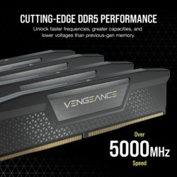 Pamięć DDR5 Vengeance 64GB/6400 (2*32GB) C32 INTEL XMP Pamięć DDR5 Vengeance 64GB/6400 (2*32GB) C32 INTEL XMP
