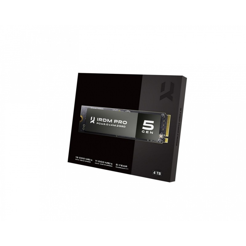 Dysk SSD IRDM PRO P54S Gen5 4TB 5x4 2280 12000/11000MB/s Dysk SSD IRDM PRO P54S Gen5 4TB 5x4 2280 12000/11000MB/s