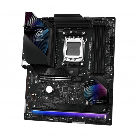 Płyta główna B850 Phantom Gaming Riptide WiFi AM5 4DDR5 ATX Płyta główna B850 Phantom Gaming Riptide WiFi AM5 4DDR5 ATX