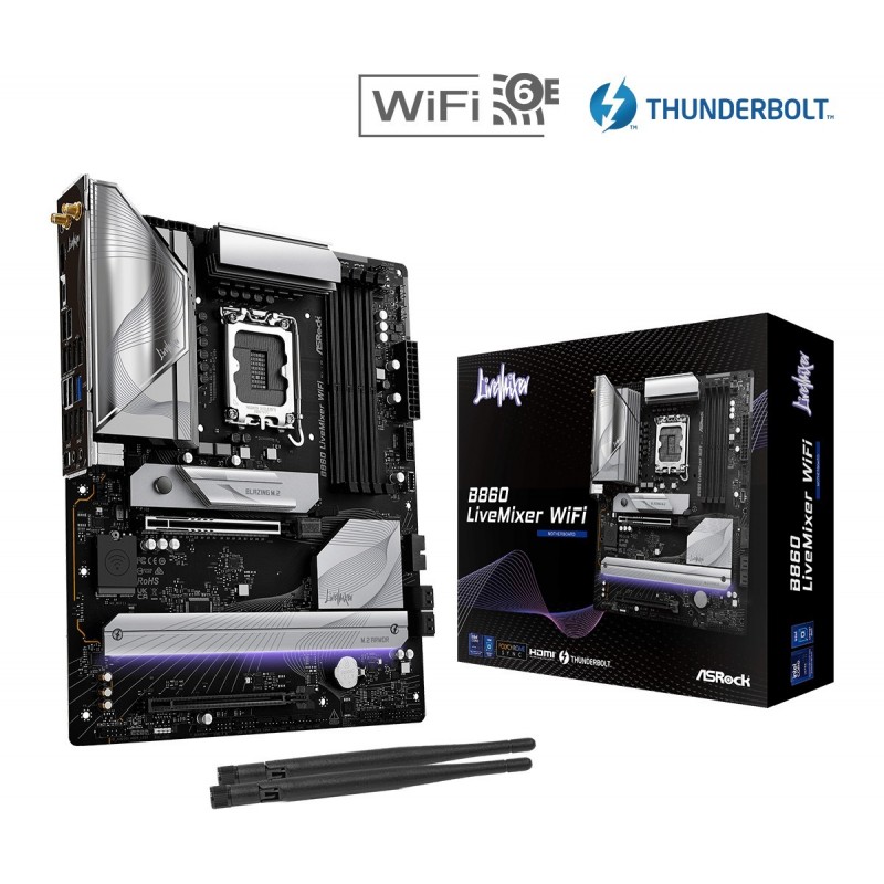 Płyta główna 860 LIVEMIXER WIFI s1851 4DDR5 ATX 