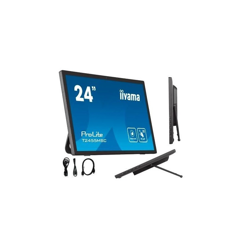 Monitor dotykowy 24 cale T2455MSC-B1 POJ.10PKT.IPS,HDMI,DP,USB3.0,CAM,MIC 