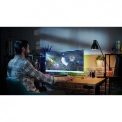 Monitor 34 cale 34M2C5501A Curved VA 180Hz HDMIx2 DP HAS Ambiglow Monitor 34 cale 34M2C5501A Curved VA 180Hz HDMIx2 DP HAS Ambiglow