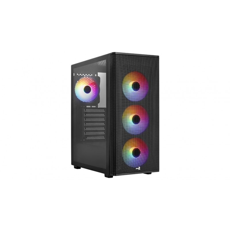 Obudowa Designer Czarna Mid Tower RGB v1  Obudowa Designer Czarna Mid Tower RGB v1