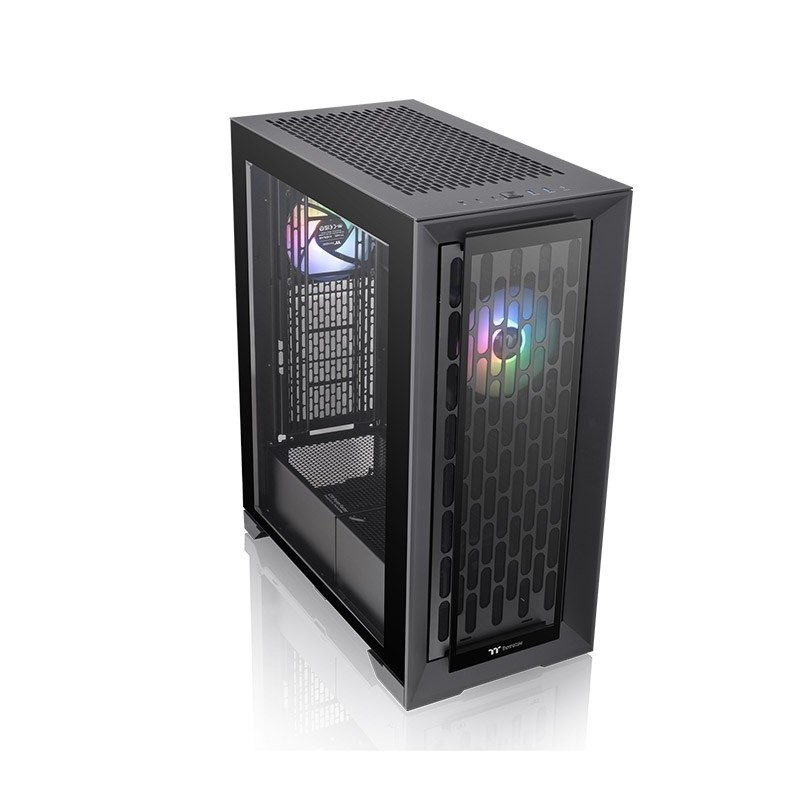 Obudowa CTE T500 Full Tower ARGB 14cmx3 Tempered Glassx2 - Czarna