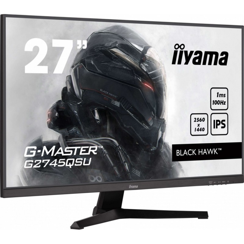 Monitor 27 cali G2745QSU-B2,IPS,QHD,100Hz,1ms,2xUSB,300cd Monitor 27 cali G2745QSU-B2,IPS,QHD,100Hz,1ms,2xUSB,300cd