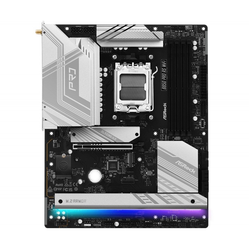 Płyta główna B850 PRO RS WIFI AM5 4DDR5 ATX Płyta główna B850 PRO RS WIFI AM5 4DDR5 ATX
