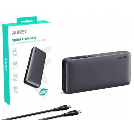 PB-Y43 Power Bank | 20000mAh | 65W | 3xUSB | PD 3.0 QC 3.0 LED PPS PB-Y43 Power Bank | 20000mAh | 65W | 3xUSB | PD 3.0 QC 3.0 LED PPS