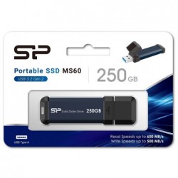 Dysk zewnętrzny SSD MS60 250GB USB 3.2 600/500MB/s Dysk zewnętrzny SSD MS60 250GB USB 3.2 600/500MB/s