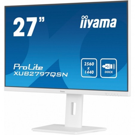 Monitor 27 cali XUB2797QSN-W2 IPS,QHD,USB-c Dock,HDMI,DP,PD-65W,2x2W, 4xUSB(3.2),300cd/m2,80M:1,sRGB:99%/5y/ Monitor 27 cali XUB2797QSN-W2 IPS,QHD,USB-c Dock,HDMI,DP,PD-65W,2x2W, 4xUSB(3.2),300cd/m2,80M:1,sRGB:99%/5y/
