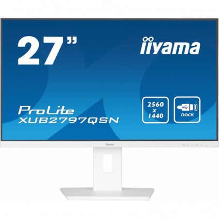 Monitor 27 cali XUB2797QSN-W2 IPS,QHD,USB-c Dock,HDMI,DP,PD-65W,2x2W, 4xUSB(3.2),300cd/m2,80M:1,sRGB:99%/5y/ Monitor 27 cali XUB2797QSN-W2 IPS,QHD,USB-c Dock,HDMI,DP,PD-65W,2x2W, 4xUSB(3.2),300cd/m2,80M:1,sRGB:99%/5y/