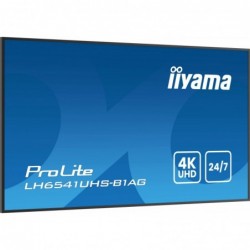 Monitor 65 cali LH6541UHS-B1AG VA,4K,24/7,LAN,USB,HDMI,500cd/m2, Haze(25%),2x10W,Pion/Poziom Monitor 65 cali LH6541UHS-B1AG VA,4K,24/7,LAN,USB,HDMI,500cd/m2, Haze(25%),2x10W,Pion/Poziom