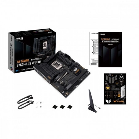 Płyta główna TUF Gaming B760-PLUS WIFI D4 s1700 4DDR4 ATX Płyta główna TUF Gaming B760-PLUS WIFI D4 s1700 4DDR4 ATX