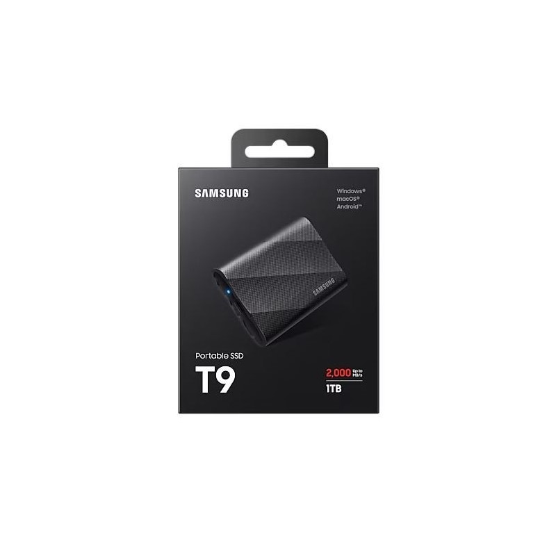 Dysk zewnętrzny SSD T9 1TB USB3.2 GEN.2 czarny