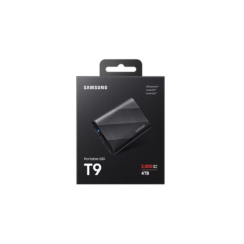 Dysk zewnętrzny SSD T9 4TB USB3.2 GEN.2 czarny