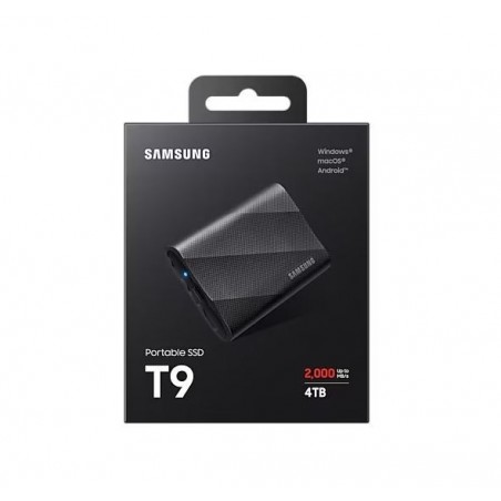 Dysk zewnętrzny SSD T9 4TB USB3.2 GEN.2 czarny Dysk zewnętrzny SSD T9 4TB USB3.2 GEN.2 czarny