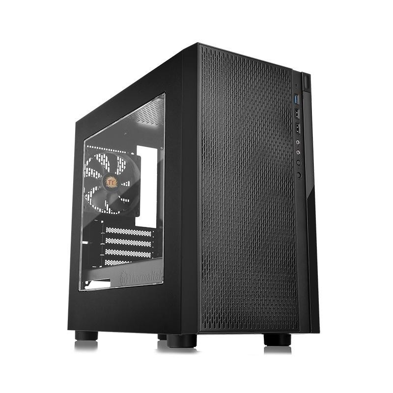 Versa H18 microATX USB3.0 Window - Black 