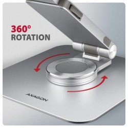 STND-LR Podstawa do laptopów aluminiowa 10-16" regulowane kąty nachylenia, obrót o 360 stopni STND-LR Podstawa do laptopów aluminiowa 10-16" regulowane kąty nachylenia, obrót o 360 stopni